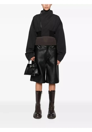 Rick Owens double-breasted cropped jacket - Black