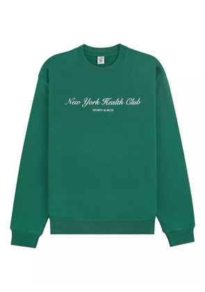 Sporty & Rich cotton sweatshirt - Green