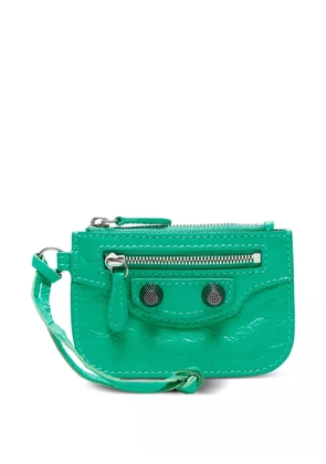Balenciaga Pre-Owned 2020-2025 Le Cagole leather cardholder - Green