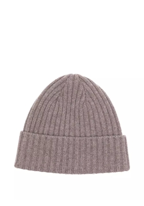 N.Peal cashmere beanie - Brown