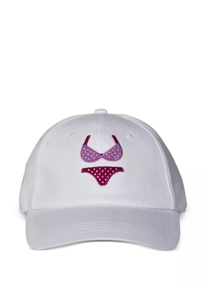 BEEFBAR Bikini embroidered hat - WHITE
