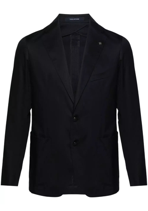 Tagliatore notched-lapels single-breasted blazer - Blue