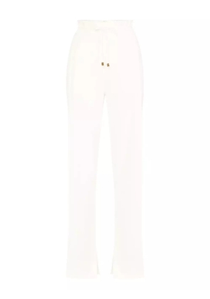Elisabetta Franchi high-rise trousers - White