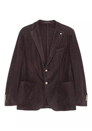 L.B.M. 1911 patch-pocket blazer - Brown
