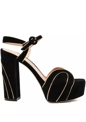 Gianvito Rossi 125mm Tamara sandals - Black