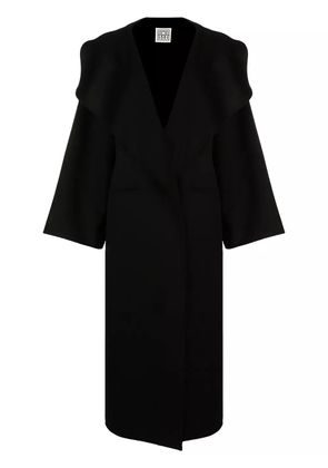 TOTEME oversized wool-cashmere coat - Black