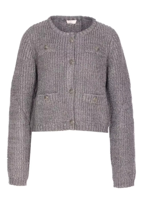 LIU JO button cardigan - Grey