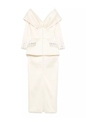 SILK LOVE & LACE Tamara dress - Neutrals