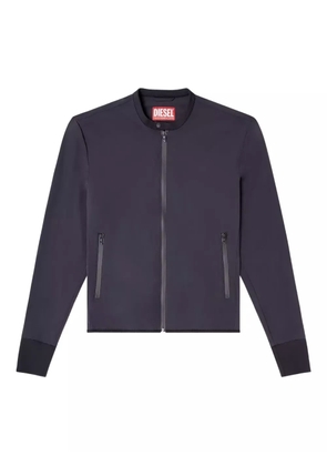 Diesel zip-fastening bomber jacket - Blue