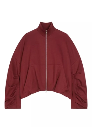 DRIES VAN NOTEN zip-fastening jacket - Red