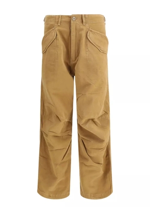 R13 flap-pocket trousers - Brown