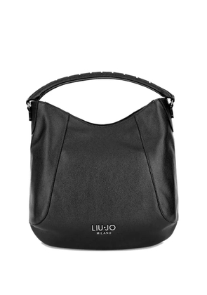 LIU JO curved-handle satchel - Black