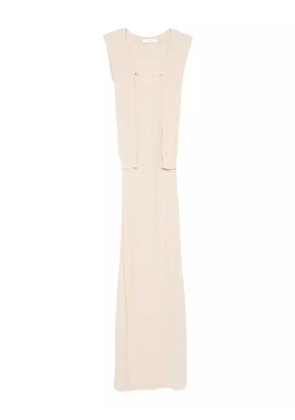 Aya Muse Vao sleeveless maxi dress - Neutrals