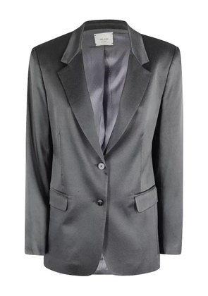 Alysi satin blazer - Grey