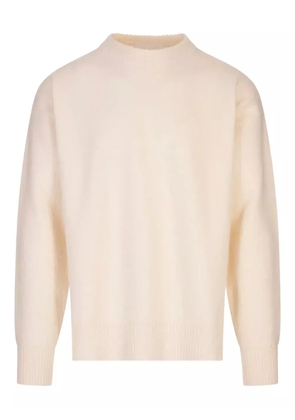 Jil Sander crew-neck wool jumper - Neutrals