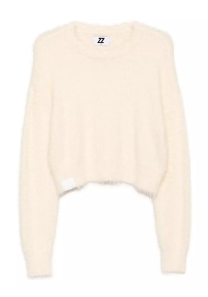 izzue brushed jumper - Neutrals