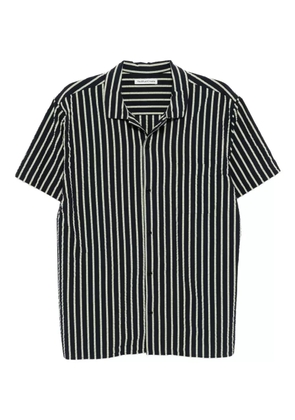 YMC Malick striped shirt - Blue