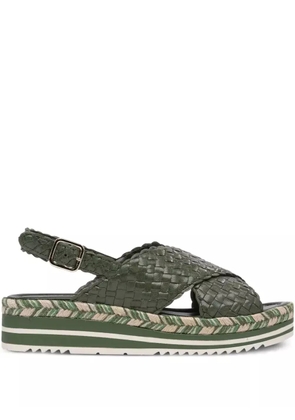 Toni Pons Forli interwoven slingback sandals - Green