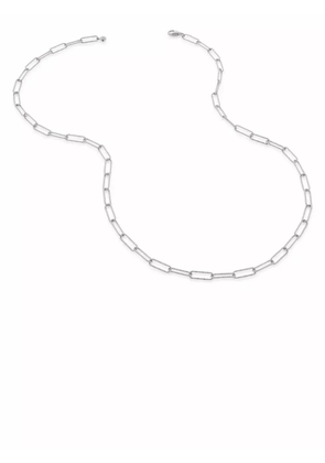 Monica Vinader Alta textured chain necklace - Silver