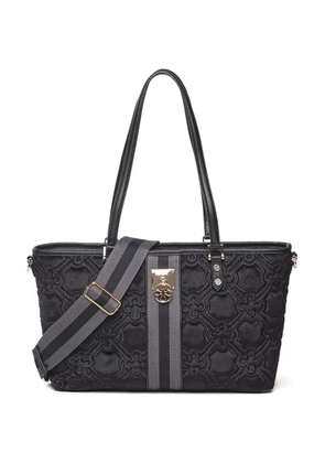 V°73 Cate quilted-effect tote bag - Black