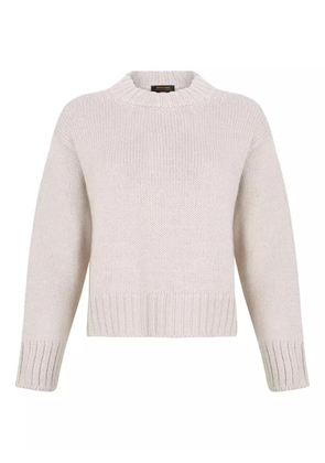 Gran Sasso crew-neck sweater - Neutrals