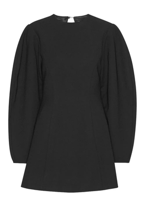 ROTATE BIRGER CHRISTENSEN flared mini dress - Black