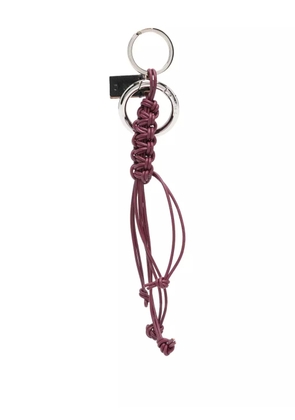 Plan C braided keyring - Red
