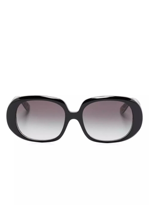 Dolce & Gabbana Eyewear oversize-frame sunglasses - Black