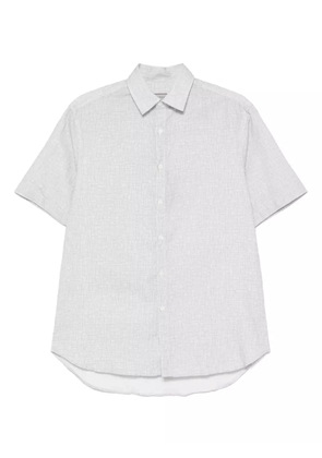 Canali printed shirt - Grey