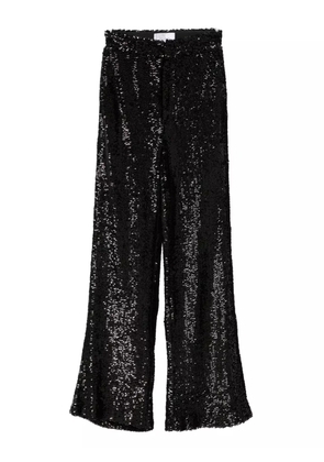 Giuseppe Di Morabito sequin palazzo pants - Black