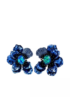 Anabela Chan Poppy multi-stone earrings - Blue