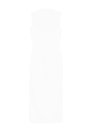 Cult Gaia Deira sleeveless high-neck dress - White
