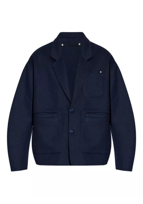 Kenzo three-button patch-pocket cardigan - Blue