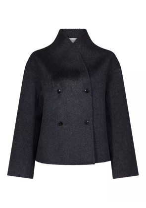 LouLou de Saison Meyer double-breasted wool-blend jacket - ANTHRACITE MELANGE