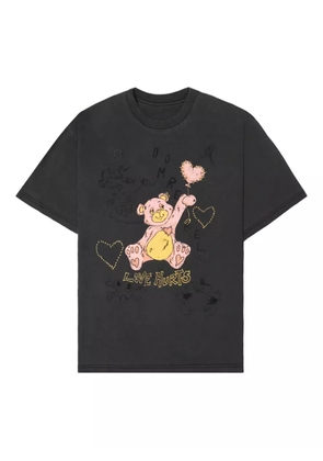 DOMREBEL teddy bear-print t-shirt - Black