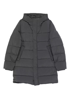 Corneliani hooded quilted coat - Grey