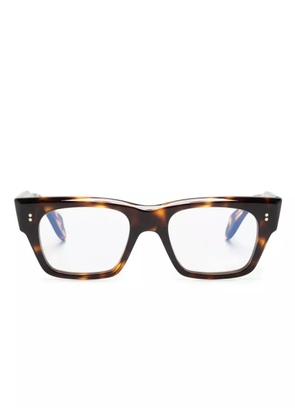 Cutler & Gross 9690 square-frame glasses - Brown