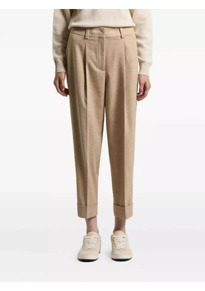 Peserico pleated-details trousers - Neutrals