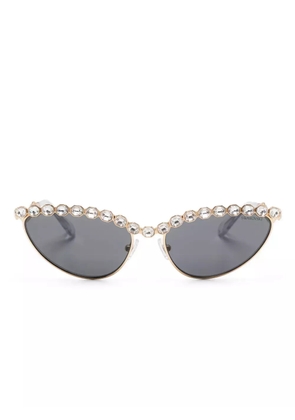 Swarovski Eyewear crystal-embellished sunglasses - Gold