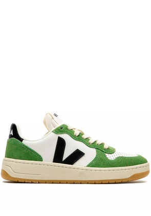 VEJA V-logo suede sneakers - White