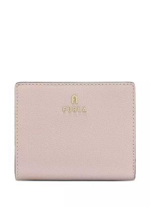 Furla Camelia logo-plaque zip wallet - Neutrals