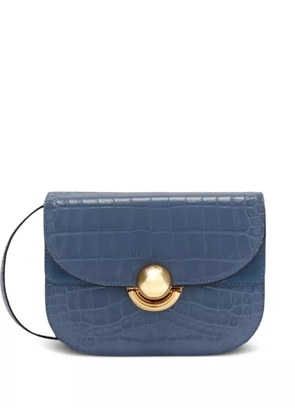 Furla Sfera crocodile-embossed cross body bag - Blue