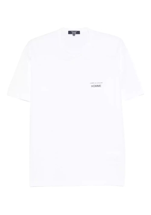 Comme des Garçons Homme logo-detail T-shirt - White