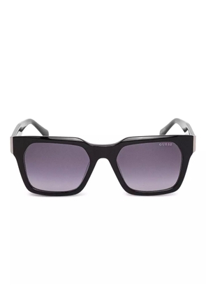 GUESS EYEWEAR rectangle-frame sunglasses - Black