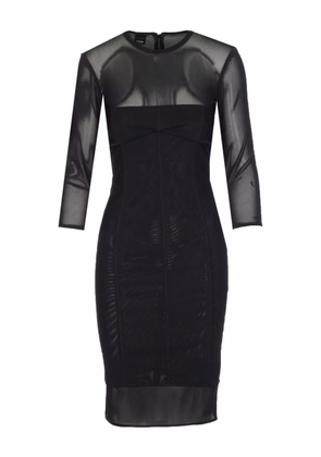 PINKO crew-neck midi dress - Black