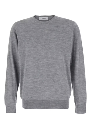 Lardini knitted crew-neck jumper - Grey