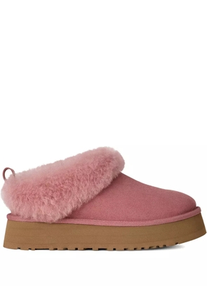 UGG platform suede flat mules - Pink