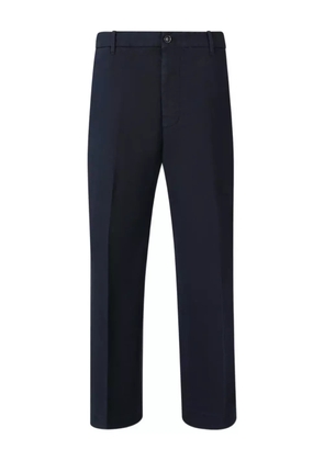 Nine In The Morning button-fastening cotton trousers - Blue