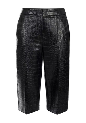 Elisabetta Franchi cropped trousers - Black