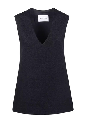 Jil Sander v-neck tank top - Black